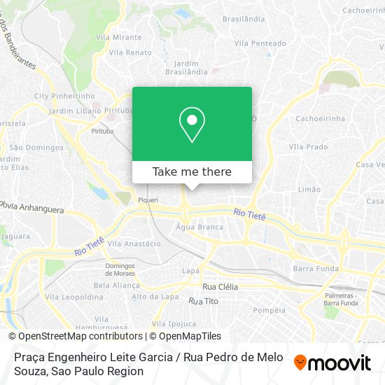 Praça Engenheiro Leite Garcia / Rua Pedro de Melo Souza map