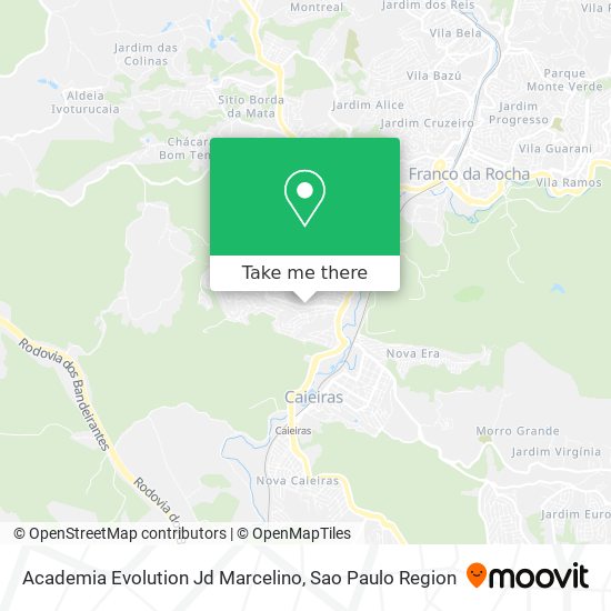 Mapa Academia Evolution Jd Marcelino