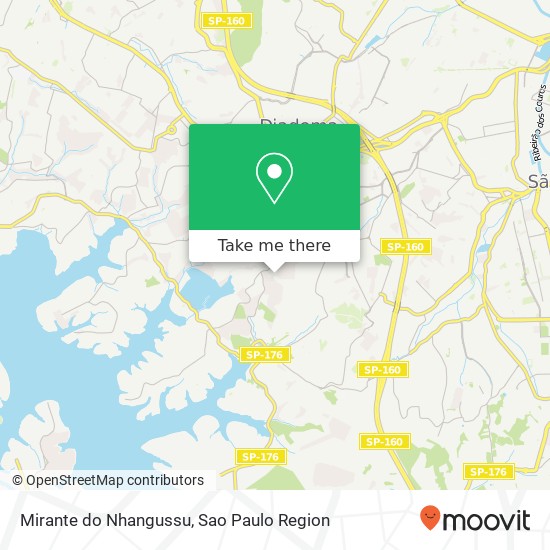Mirante do Nhangussu map