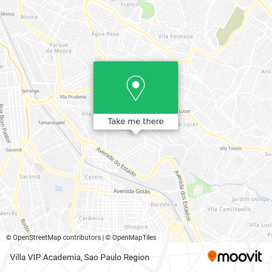 Villa VIP Academia map