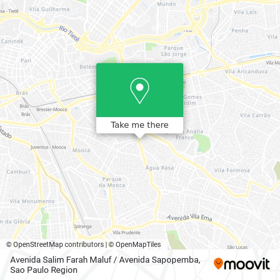 Avenida Salim Farah Maluf / Avenida Sapopemba map