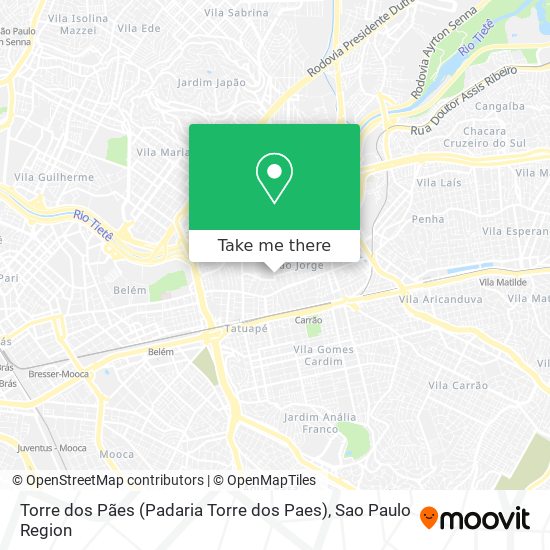 Torre dos Pães (Padaria Torre dos Paes) map