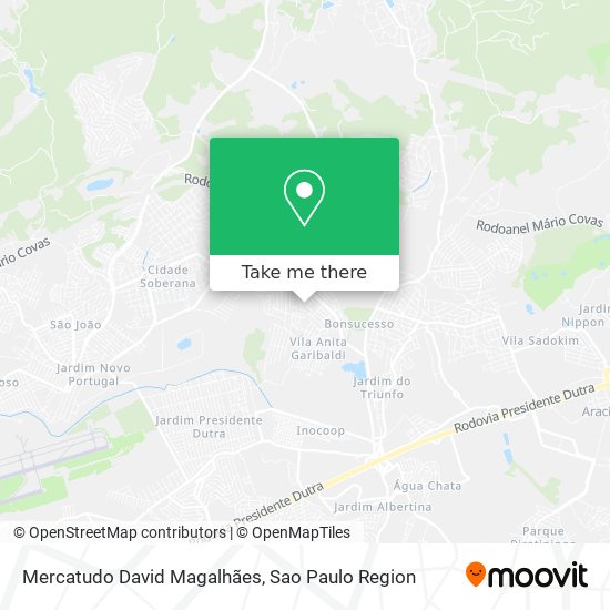 Mercatudo David Magalhães map