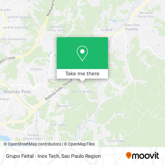 Grupo Feital - Inox Tech map