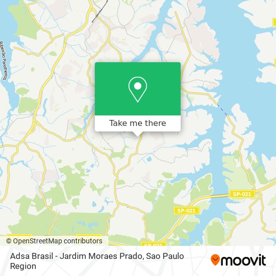 Adsa Brasil - Jardim Moraes Prado map