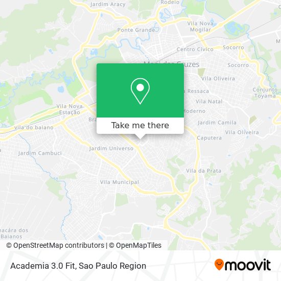 Mapa Academia 3.0 Fit