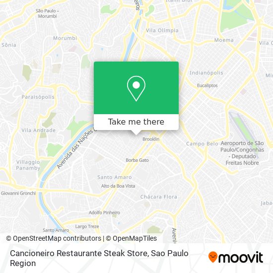 Cancioneiro Restaurante Steak Store map