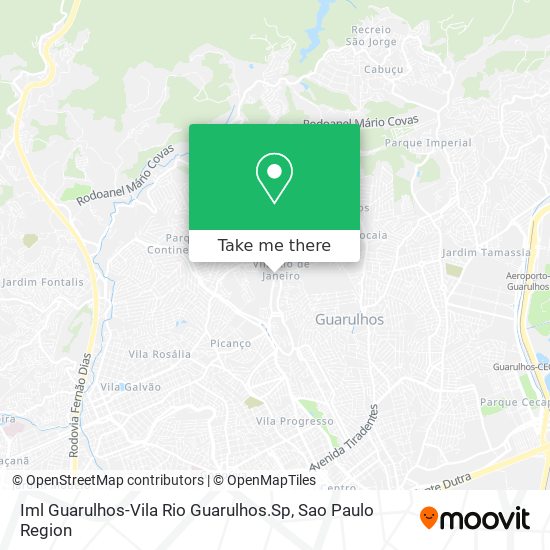 Iml Guarulhos-Vila Rio Guarulhos.Sp map