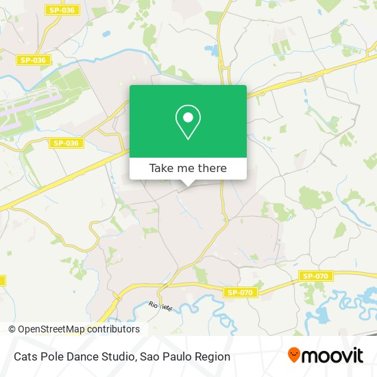 Mapa Cats Pole Dance Studio