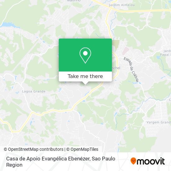 Casa de Apoio Evangélica Ebenézer map