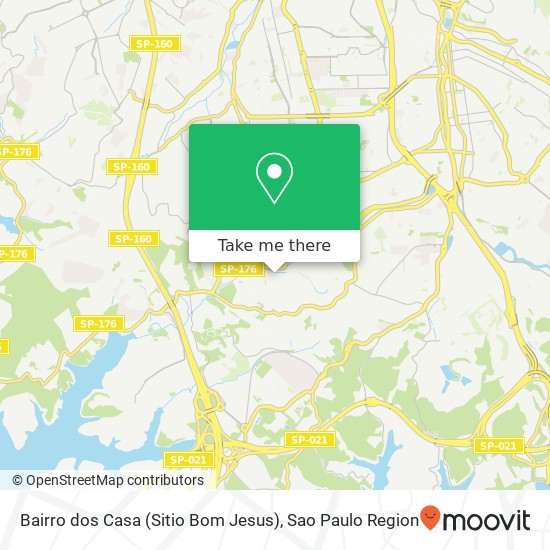Bairro dos Casa (Sitio Bom Jesus) map
