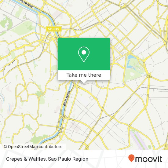 Crepes & Waffles map