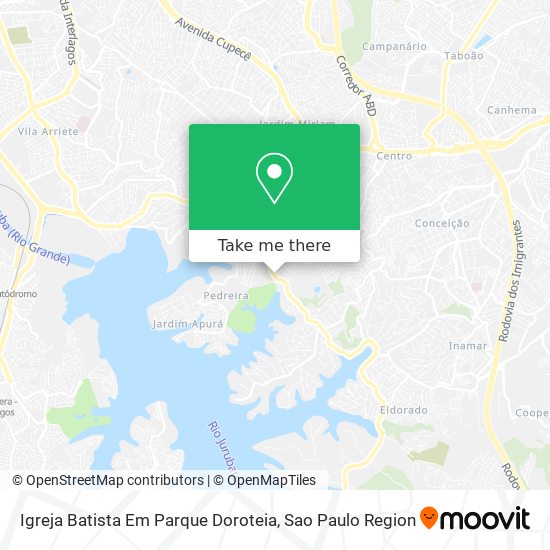 Igreja Batista Em Parque Doroteia map