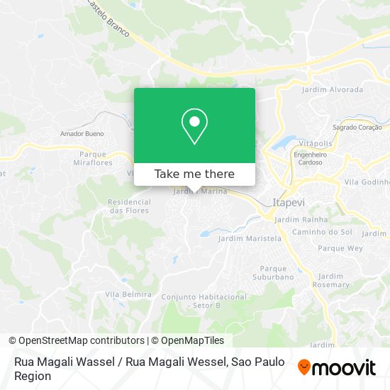 Rua Magali Wassel / Rua Magali Wessel map
