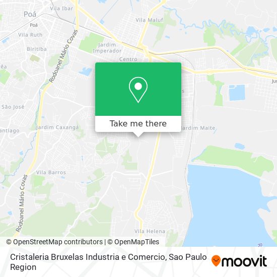 Cristaleria Bruxelas Industria e Comercio map