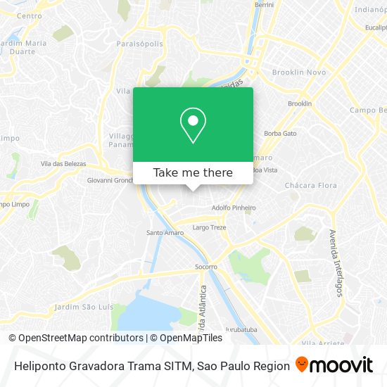 Heliponto Gravadora Trama SITM map