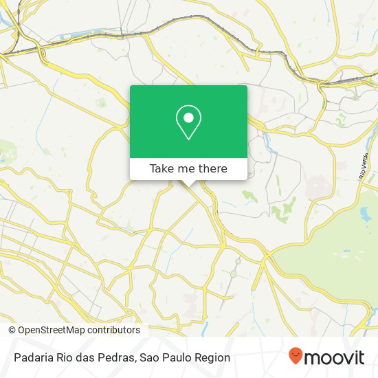 Padaria Rio das Pedras map