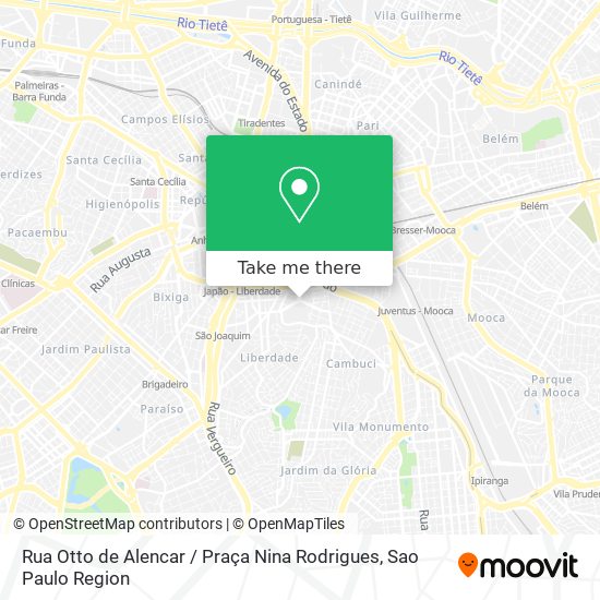 Rua Otto de Alencar / Praça Nina Rodrigues map