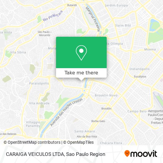 CARAIGA VEICULOS LTDA map