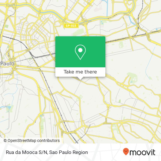 Rua da Mooca S/N map