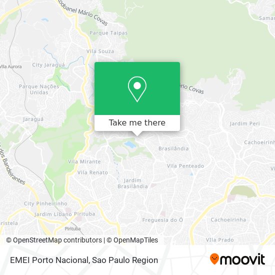 EMEI Porto Nacional map