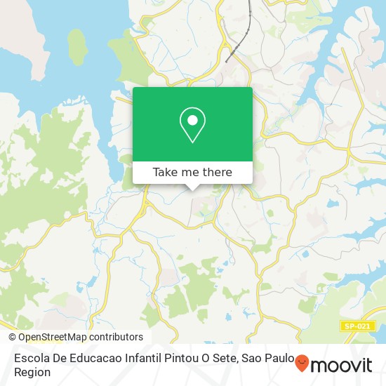 Escola De Educacao Infantil Pintou O Sete map