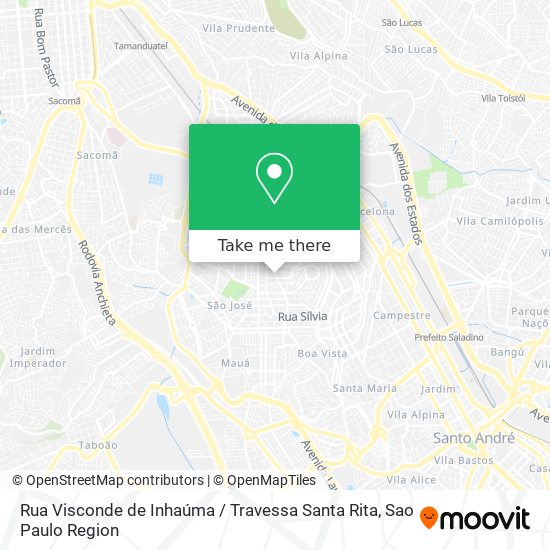 Rua Visconde de Inhaúma / Travessa Santa Rita map