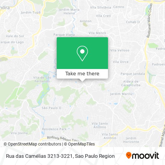 Rua das Camélias 3213-3221 map