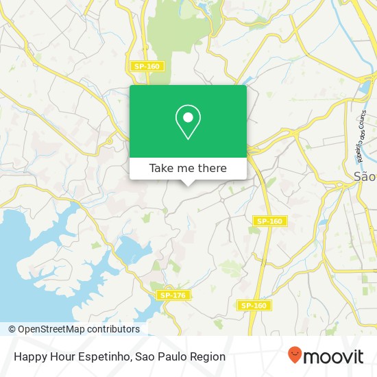 Happy Hour Espetinho map