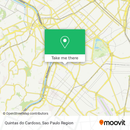 Quintas do Cardoso map