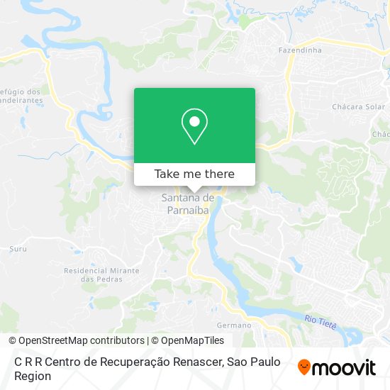 C R R Centro de Recuperação Renascer map