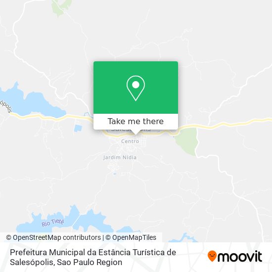 Prefeitura Municipal da Estância Turística de Salesópolis map