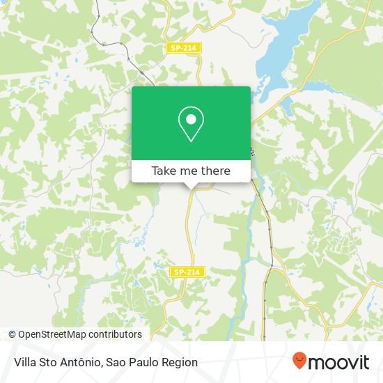 Mapa Villa Sto Antônio