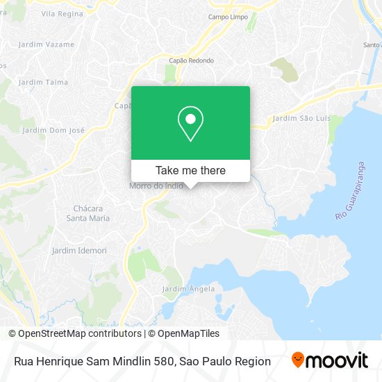 Rua Henrique Sam Mindlin 580 map
