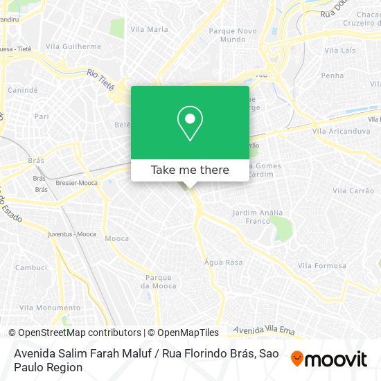 Avenida Salim Farah Maluf / Rua Florindo Brás map