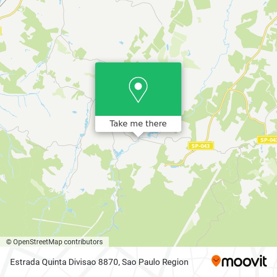 Estrada Quinta Divisao 8870 map