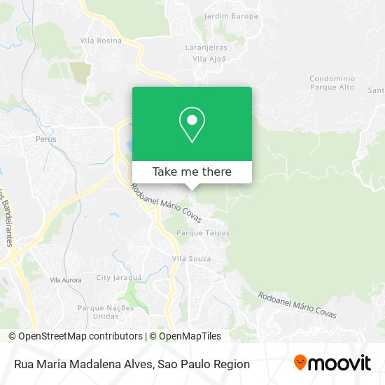 Rua Maria Madalena Alves map
