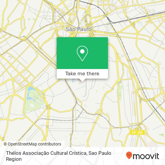 Mapa Thélos Associação Cultural Crística