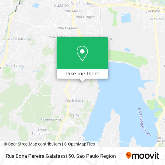 Rua Edna Pereira Galafassi 50 map