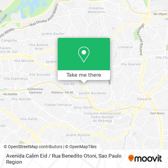 Avenida Calim Eid / Rua Benedito Otoni map