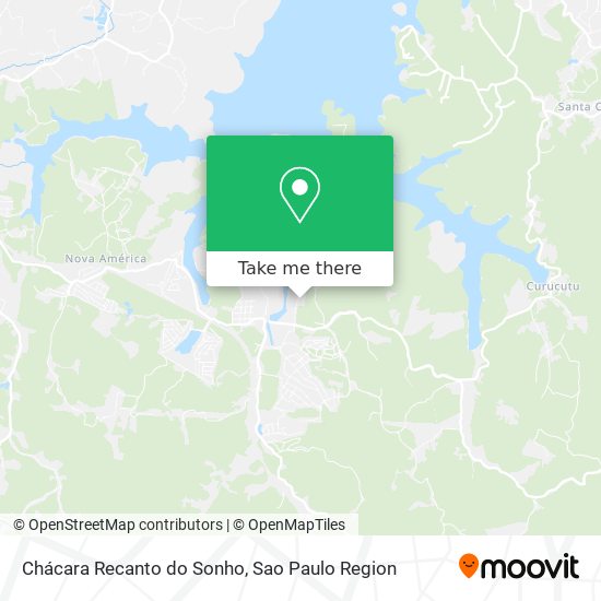 Chácara Recanto do Sonho map