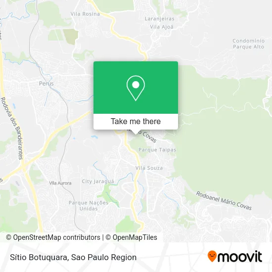 Sítio Botuquara map