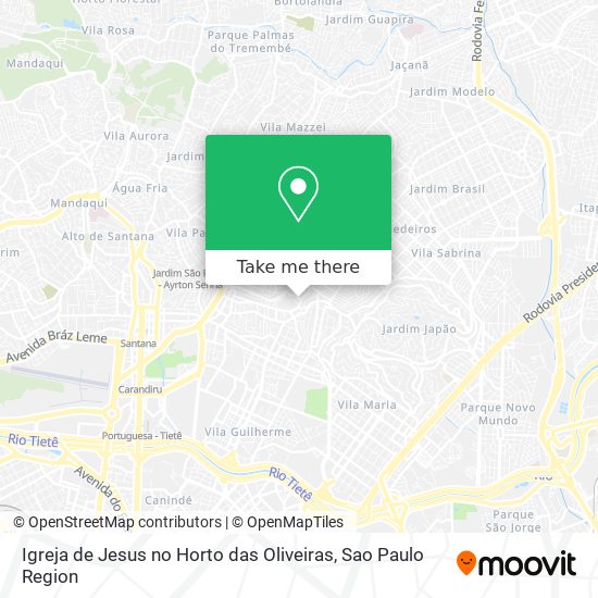 Igreja de Jesus no Horto das Oliveiras map