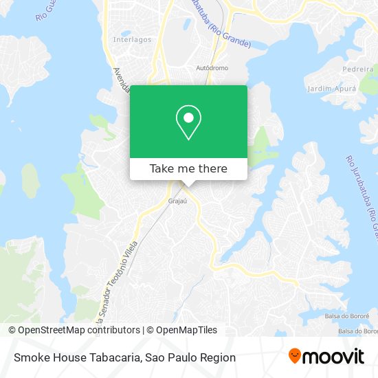 Smoke House Tabacaria map