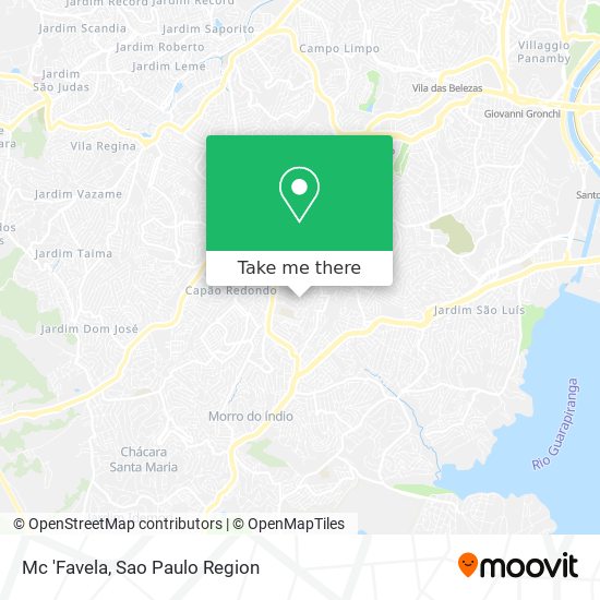 Mapa Mc 'Favela