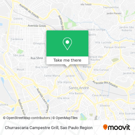 Churrascaria Campestre Grill map