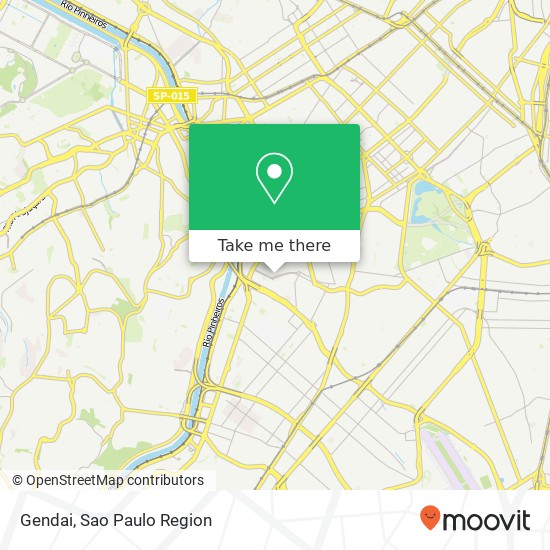 Gendai, Rua Olimpíadas Itaim Bibi São Paulo-SP 04551-000 map