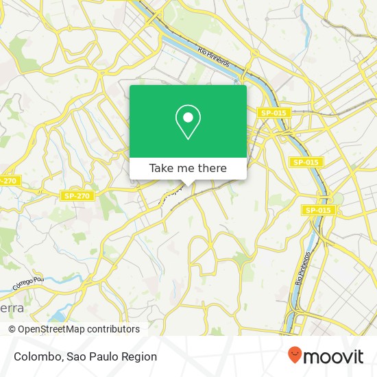 Colombo, Rua Doutor Alexandre Marcondes Filho Butantã São Paulo-SP 05518-150 map