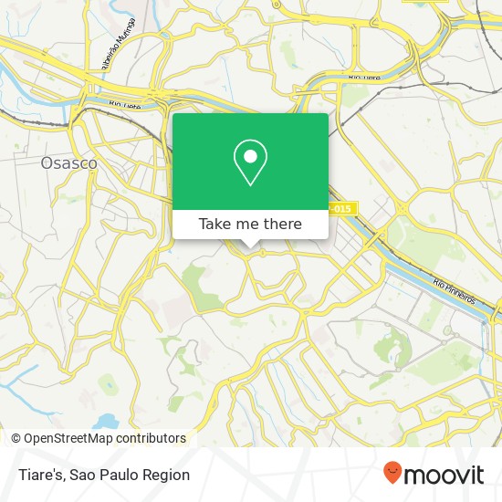 Mapa Tiare's, Avenida Leão Machado Jaguaré São Paulo-SP 05328-020