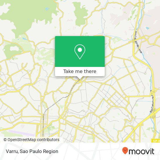 Mapa Varru, Rua Paulo de Faria Tucuruvi São Paulo-SP 02267-000